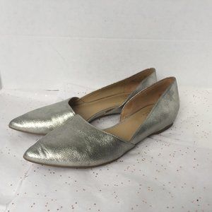 naturalizer tamara flat silver
